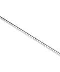 Pro Grade Heavy Duty Linear Drive Shaft Chrome Plated Carbon Steel Ultra Smooth Drop Dead Precise Optical Axis Rod For Cnc Machinery And Plant Automation 15Mm X 500Mm shiny chrome steel rod showing 15mm diameter and 500mm length