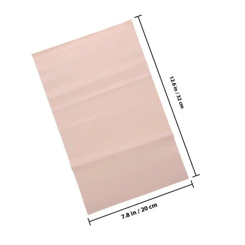 Khaki Waterproof Mailing Envelopes with Strong Adhesive, 7.8x12.6 inches, for clothes and cosmetics, tear-resistant mailers