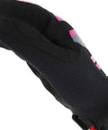 Women's Pink Camouflage Work Gloves With Secure Fit, Flexible Grip, Rugged 0.8mm Synthetic Leather, Small Size