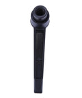 Rock Solid Metal Clamping Lever Handle top view, compact design for M8 thread fixing, ideal for heavy duty workbench projects.
