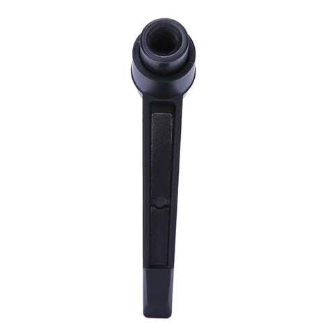Rock Solid Metal Clamping Lever Handle top view, compact design for M8 thread fixing, ideal for heavy duty workbench projects.
