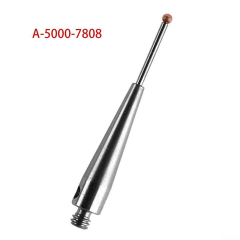 CMM touch probe stylus A-5000-7808 with 1mm ball tip, 20mm length, M2 thread, metal construction