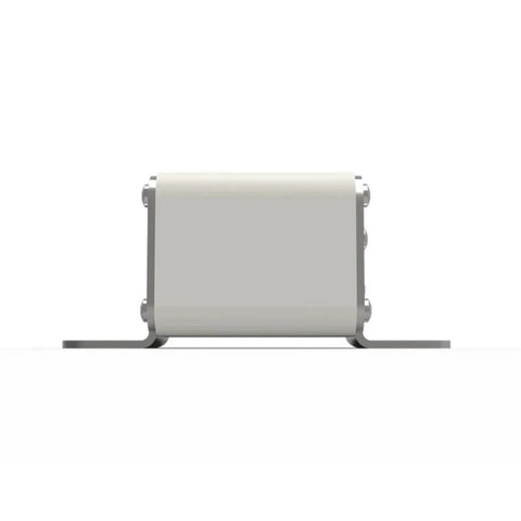 750V High Voltage DC Fuse Available In 400A 500A And 630A Amps viewed from the side on a white background.