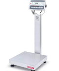 Heavy Duty Industrial Bench Scale With Stainless Steel Platform And Bright Backlit Display, 250 Lb Capacity With 0.05 Lb Precision, NTEP Certified, digital readout