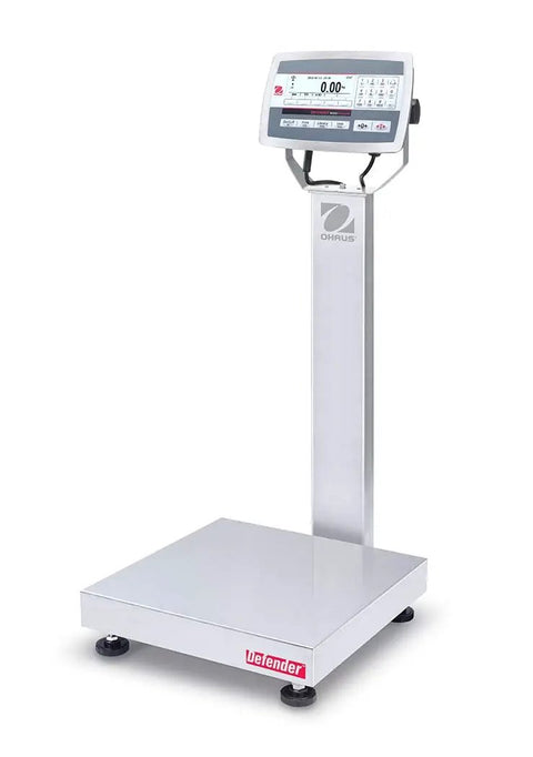 Heavy Duty Industrial Bench Scale With Stainless Steel Platform And Bright Backlit Display, 250 Lb Capacity With 0.05 Lb Precision, NTEP Certified, digital readout