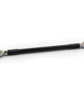 240mm Adjustable Shift Rod Linkage And Tie Rod Ends For Universal Motorcycle Rearsets Billet Aluminum Construction Wear Resistant Improves Shift Feel And Precision Between Gear Lever And Transmission black linkage with rod ends