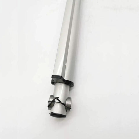 Heavy Duty 12V Linear Actuator With 1320 Lbs Push Pull Load And 24 Inch Travel Stroke showing aluminum body and mounting point.