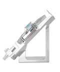 Side view of Durable Stainless Steel Magnetic Fletching Jig Kit For Arrows With Quick Clamp Easy Setup And Adjustable Pro Grade 3 Or 4