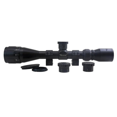 Sweet 270 AO Rifle Scope 4X12X 40mm with Adjustable Objective Waterproof Shockproof Fogproof 1in Aluminum Tube and Turrets