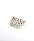 16 Piece Dowel Center Points and Steel Tenon Pins Set for Precision Woodworking, 6mm 8mm 10mm 13mm Sizes on white background