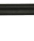 Five Eighths Inch Rolling Head Pry Bar, Sixteen Inch Lady Slipper Design, Heavy Duty Pry Tool For Auto Repair And Demolition in side view.