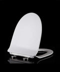 Soft Close D Shape Toilet Seat With Quick Release Top Mount Design Built From Tough Duroplast for easy removal and cleaning.