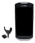 Rugged Android Barcode Scanner With 2D And 1D Barcodes And QR Code Reading For Warehouse And Inventory Management Renewed Workhorse With Charger Included Blue And White Color.