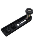 Black Upper And Lower Sliding Door Roller Bracket Right Side For Chevrolet Express And GMC Savana Vans 1996 To 2020