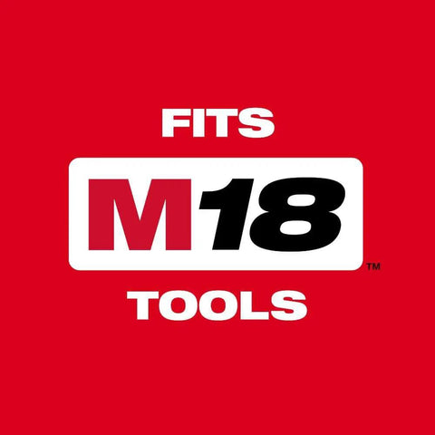 M18 Redlithium Forge 8.0 Ah Rechargeable Battery Pack Featuring Cool Cycle Active Cooling And High Output 12.0 tool compatibility sign.