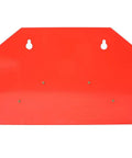Red metal storage bracket for 58 Piece T Slot Clamping Kit For Milling Machines Hold Down Clamp Set With Half Inch 13 TPI Studs Pro Grade Heavy Duty Tool Steel For Worktable Precision Machining And Workpiece Fixing.