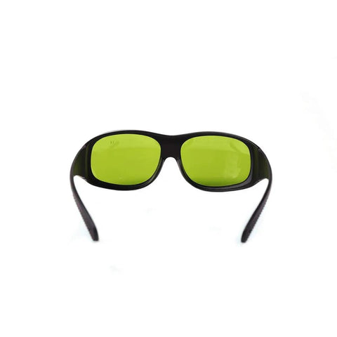 Front view of Infrared Laser Safety Glasses 755nm 808nm 1064nm for YAG Lasers OD5 Plus Pro Grade Shield, 740-1100nm Range, anti-fog design