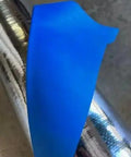 Four By Two Hundred Fifty Foot Synthetic Roof Underlayment Pro Grade Heavy Slick Roll showing blue synthetic material for weather protection.