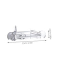 Beefy Plastic Locking Shelf Support Pegs With Smooth Grip Tops For Cupboards Medicine Cabinets And Glass Drink Stands A Top Grade thirty piece cabinet hardware fix showing single peg size and design.