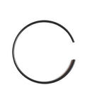 Image of M4 To M140 Steel Wire Shaft Clamp Retaining Rings For Round Spring External C Type Snap Ring, Heavy Duty Manganese Alloy.