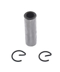 Motorcycle Piston Pin Bearing Tube Spring Spacer Kit For 50cc Engine Parts Dope Replacement Set With Piston Pins Bearings Springs Spacers For Easy Swaps Quick Maintenance And Upgrades, metal tube and two clips
