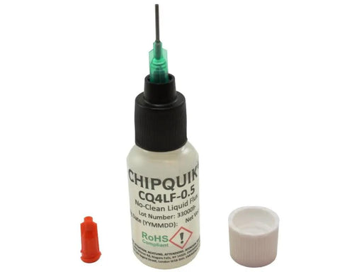 Liquid Flux No Clean For Soldering Electronics In A 15 Milliliter Squeeze Bottle With Tip No Fuss Lead Free RoHS REACH Compliant