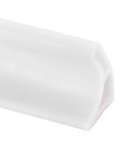 Close-up of Flexible Shower Water Barrier Edge Guard 118 Inch TPE Splash Stopper showing soft, elastic material