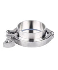 Top Shelf 304 Stainless Steel Ferrule Kit With Tri Clamp Pipe End Cap And Silicone Gasket For Dairy Food Processing Quick Fit Setup Durable Rugged Gear, 304 stainless steel tri clamp ferrule with silicone gasket