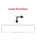 Three Axis Load Cell For Real Time Force Measurement With Multi Axis Sensing diagram showing X, Y, and Z load directions