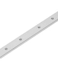 Premium 200mm Aluminum Miter Track Jig with T Slot, four mounting holes, pro grade woodworking T track