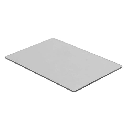 Polycarbonate front pad from Embossing Mat Set for Die Cutting Machines, size 8.66 x 5.91 in, for card making projects.