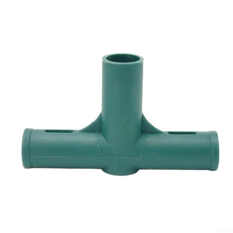 Heavy Duty Tough As Nails Plastic Joint Connectors For 19mm PVC Pipe Garden Frames And Cold Frames Green 8 Pack Plant Support Fittings For Sturdy Outdoor Structures And Vines