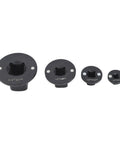 Ultimate Low Profile Socket Adapter Kit 4 Piece Set Heat Treated Steel Stackable Design For Auto Repair And Diy Projects Fast Tool Transitions, four adapters