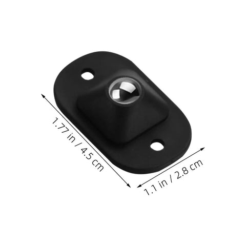 No Fuss Heavy Duty Caster Wheels 12 Pack With 360 Degree Swivel For Gliding Furniture And Appliances super silent black wheel base