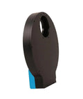 Electric Filter Wheel For Deep Space Astronomy Telescope Imaging With Mono Camera, side view of black rounded wheel.