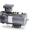 1 Hp Dc Explosion Proof Motor C Face Drive With Rigid Base Mount, 1750 Rpm Industrial Workhorse featuring a sturdy gray casing.