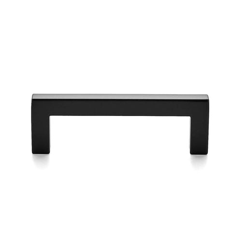 30 Pack Solid Zinc Slim 3 Inch Center To Center Square Bar Drawer Handles Matte Black Kitchen Cabinet Hardware Pulls for Cabinets