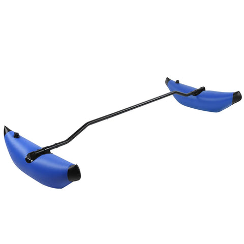 Inflatable Kayak Outrigger Kit With Floating Balance For Rock Solid Stability Lightweight PVC Canoe Stabilizer Easy To Install