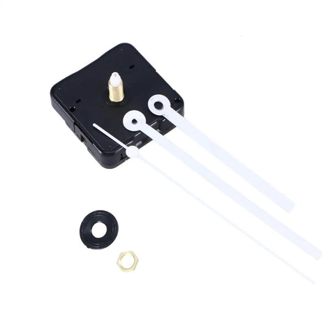Beefed Up Torque Clock Movement Kit Replacement for Wall Clocks Non Ticking Electric Mechanism Black DIY Clock Parts
