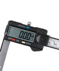 YMGSCC External Groove 150 Inner Hole Internal Measuring Caliper digital display showing zero measurement.