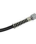 Pro Grade Pu Airbrush Hose With Snap Tight Quick Connects For Zero Sweat Leak Free Action And Nifty Flex Appeal Plus Inch Eight Female Bsp Ends with metallic connector.