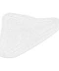 Top Shelf Microfiber Steam Pocket Replacement Mop Pads Compatible With X5 Steamboy, triangular white mop pad for hard floors.