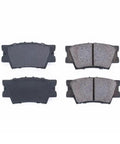 Two rear Z16 ceramic brake pads replacement for Lexus ES300h ES350, Avalon, Camry, RAV4, Matrix, rear brake pad set