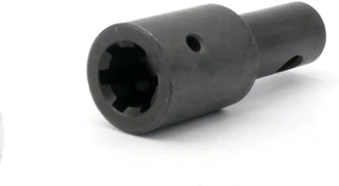 Earth Auger Adapter 3/4 Inch Female To 7/8 Inch Male Universal Fit For Most Earth Auger Power Drill Bits, 2 Stroke Engine Compatible, Easy Quick Connect With Guide Pin, Durable No Hassle Setup Ideal For Lawn Or Garden Post Holes
