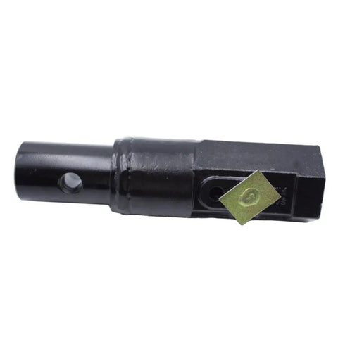 Heavy Duty Beefy Auger Adapter Converts Two Inch Female Hex To Two And Nine Sixteenths Inch Round Male Shaft Length Twelve Inches