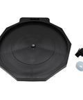 Hardcore Shop Approved 8 Inch Table Saw Blade Holder Wall Mount Rack For Circular Miter And Panel Saws heavy duty black plastic storage with locking knob