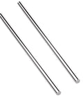 36 Inch Long 0.375 Inch Diameter 304 Stainless Steel Solid Round Rod For DIY Craft And Metal Working Two Pack High Hardness Rust Resistant Smooth Weldable Shaft Rods