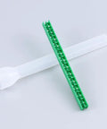 10 Piece Epoxy Resin Mixing Nozzles Set With Static Mixers For AB Glue Gun And DIY Bonding Projects 24 Elements Pro Grade Square Mixing Tips FMQ08 24 Durable Plastic 1 To 1 And 2 To 1 Ratios 6.3 Inch Length, white plastic mixer with green static core