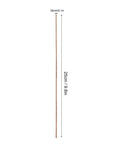 Top Grade 20 Piece Phosphor Copper Welding Rods For Brazing Copper Tubing, 25cm length, 2.5mm diameter, ideal for AC repairs.