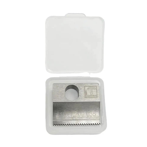 Replacement Knife Cutter Blade 1821.209.035 For OR-T130 And ORT260 Battery Powered Plastic Strapping Tool, metal blade in case